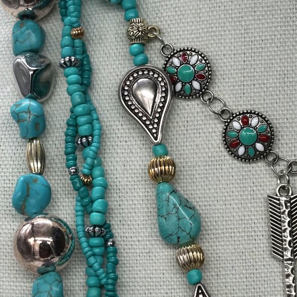 Necklace Native American Styling. Complete Set - Picture 13 of 16